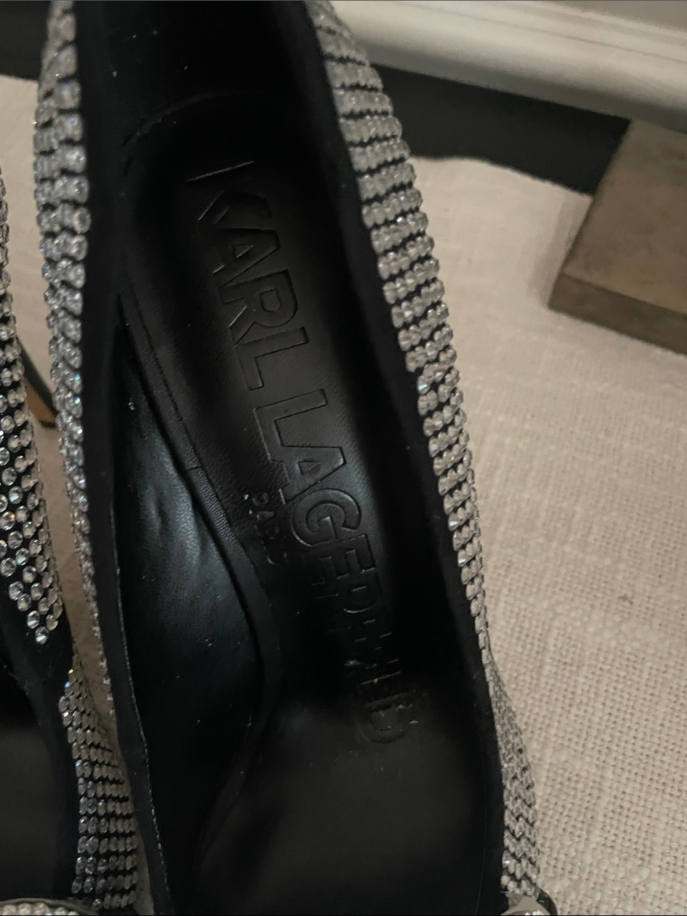 KARL LAGERFELD Heels SZ 7.5 - Picture 3 of 11